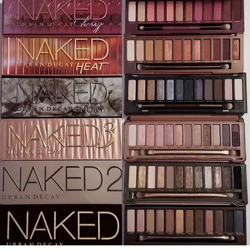 Urban Decay Naked eyeshadow palettes